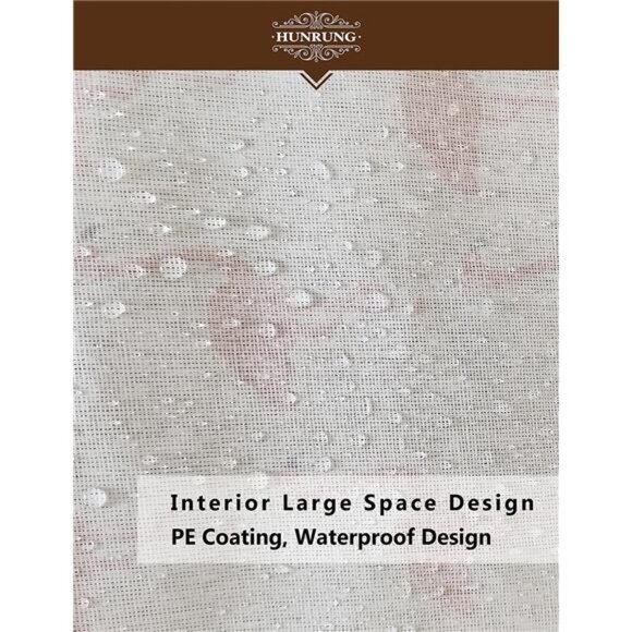 HUNRUNG Rectangle Storage Basket Cute Canvas Organizer Bin for Pet/Children - Picture 7 of 8